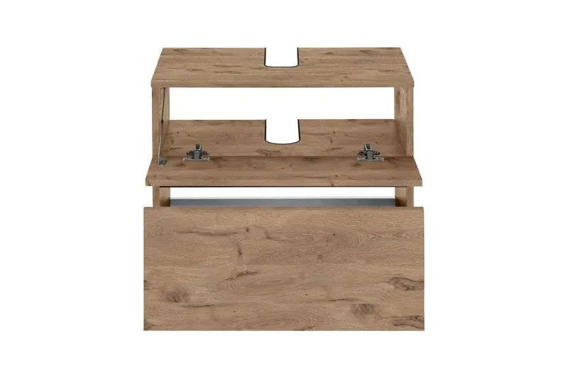 Tvättställsskåp & kommod Loft24 Tvättställsskåp Loft24 Wisla Ruskea1 - Talo & remontointi - Keittiö & kylpyhuone - Kylpyhuone - Kylpyhuonekalusteet - Allaskaappi