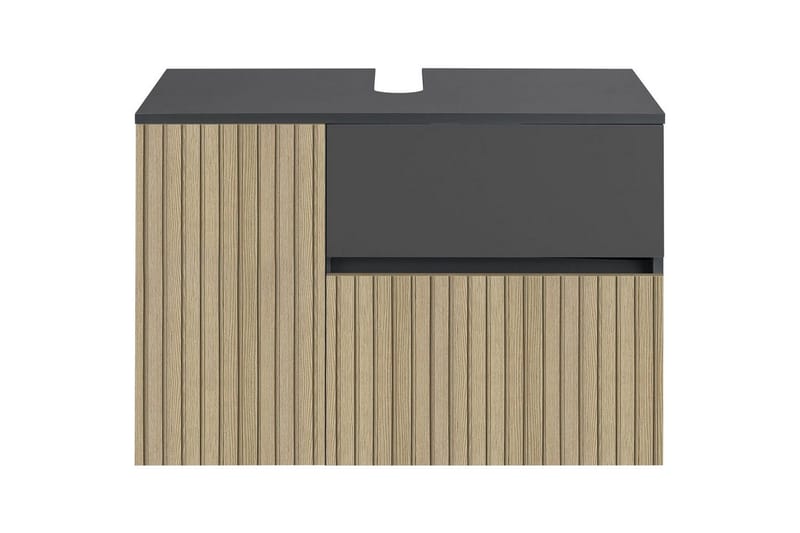 Tvättställsskåp & kommod Loft24 Wisla Tvättställsskåp 80 cm Luonto - Talo & remontointi - Keittiö & kylpyhuone - Kylpyhuone - Kylpyhuonekalusteet - Allaskaappi