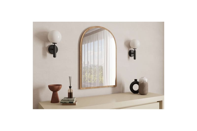 Ulren Kylpyhuoneen peili 60 cm - Tammi - Talo & remontointi - Keittiö & kylpyhuone - Kylpyhuone - Kylpyhuonekalusteet - Kylpyhuoneen peilit