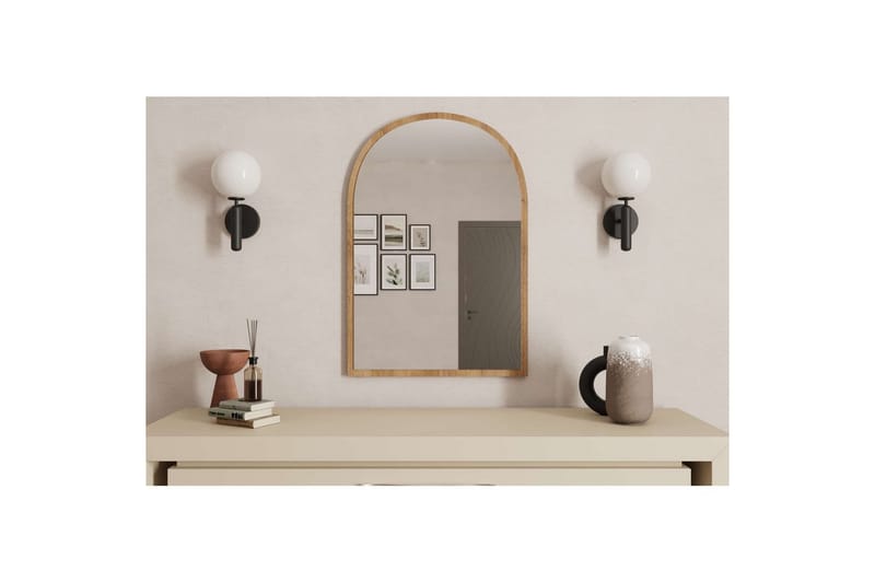 Ulren Kylpyhuoneen peili 60 cm - Tammi - Talo & remontointi - Keittiö & kylpyhuone - Kylpyhuone - Kylpyhuonekalusteet - Kylpyhuoneen peilit