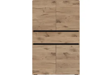 Wisla Korkea Kaappi Kylpyhuoneeseen 130x76x35 cm - Luonto - Talo & remontointi - Keittiö & kylpyhuone - Kylpyhuone - Kylpyhuonekalusteet - Kylpyhuonekaapit
