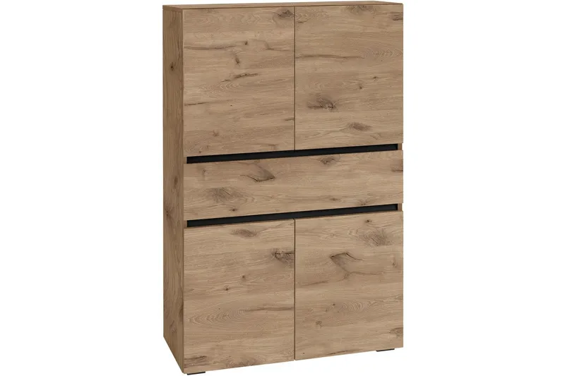 Wisla Korkea Kaappi Kylpyhuoneeseen 130x76x35 cm, Luonto