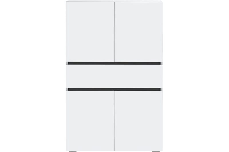 Wisla Korkea Kaappi Kylpyhuoneeseen 130x76x35 cm - Valkoinen - Talo & remontointi - Keittiö & kylpyhuone - Kylpyhuone - Kylpyhuonekalusteet - Kylpyhuonekaapit