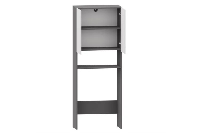 Wisla Korkea Kaappi Kylpyhuoneeseen 180x68x37 cm - Valkoinen - Talo & remontointi - Keittiö & kylpyhuone - Kylpyhuone - Kylpyhuonekalusteet - Kylpyhuonekaapit