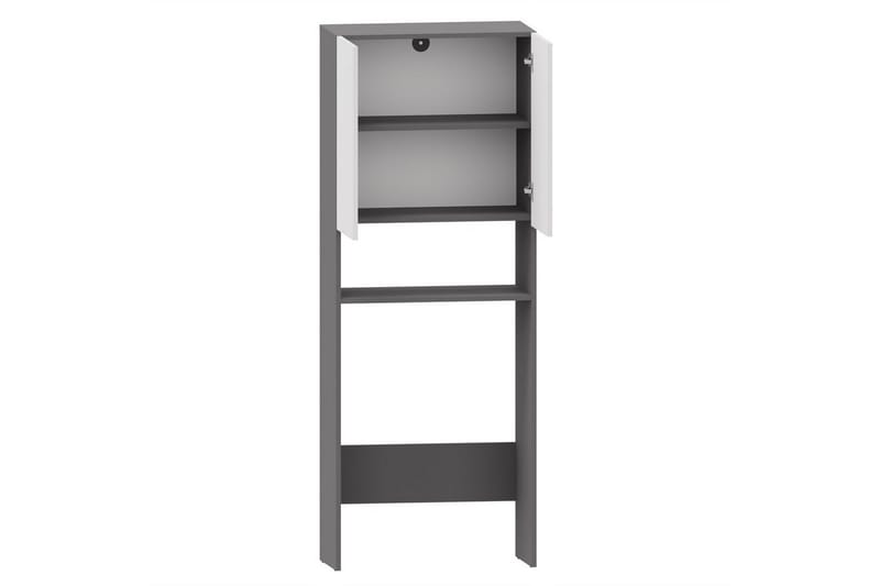 Wisla Korkea Kaappi Kylpyhuoneeseen 180x68x37 cm - Valkoinen - Talo & remontointi - Keittiö & kylpyhuone - Kylpyhuone - Kylpyhuonekalusteet - Kylpyhuonekaapit