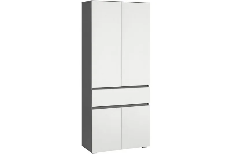 Wisla Korkea Kaappi Kylpyhuoneeseen 180x76x37 cm, Valkoinen