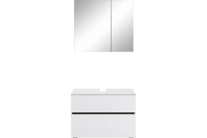 Wisla Täydellinen kalustepaketti - Valkoinen - Talo & remontointi - Keittiö & kylpyhuone - Kylpyhuone - Kylpyhuonekalusteet - Kylpyhuonekalustepaketit