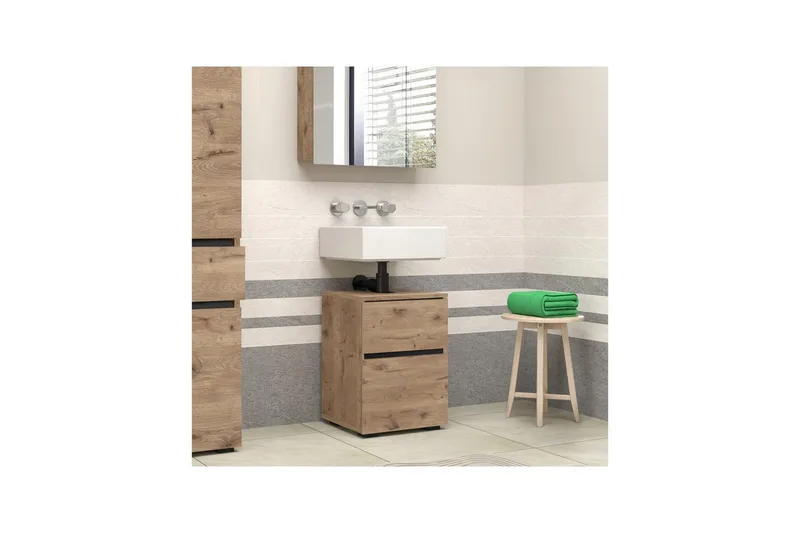 Wisla Pesuallaskaappi 40 cm - Luonto - Talo & remontointi - Keittiö & kylpyhuone - Kylpyhuone - Kylpyhuonekalusteet - Allaskaappi