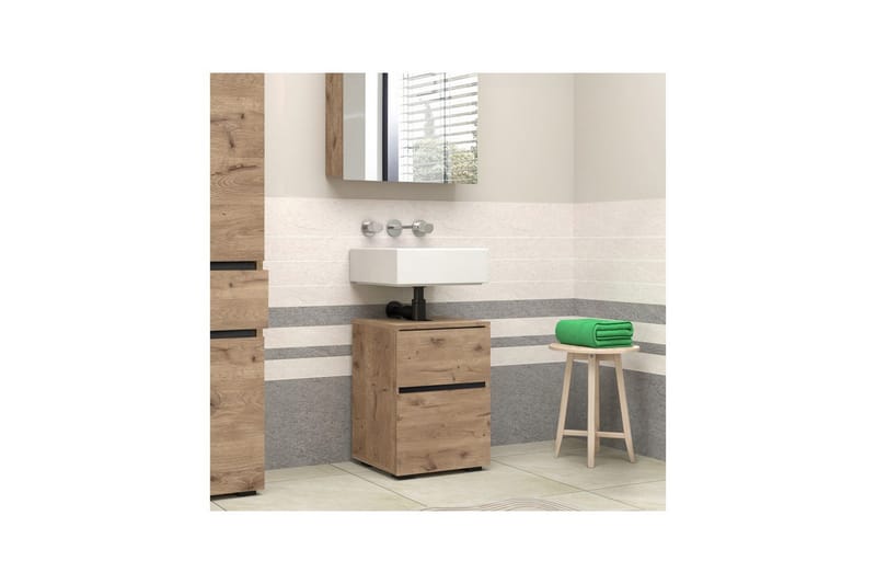 Wisla Pesuallaskaappi 40 cm - Luonto - Talo & remontointi - Keittiö & kylpyhuone - Kylpyhuone - Kylpyhuonekalusteet - Allaskaappi