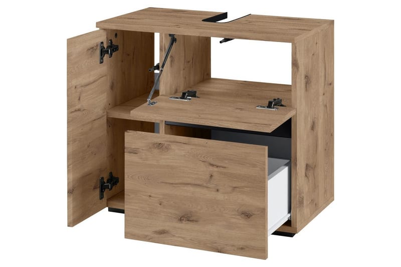 Wisla Pesuallaskaappi 60 cm - Luonto - Talo & remontointi - Keittiö & kylpyhuone - Kylpyhuone - Kylpyhuonekalusteet - Allaskaappi