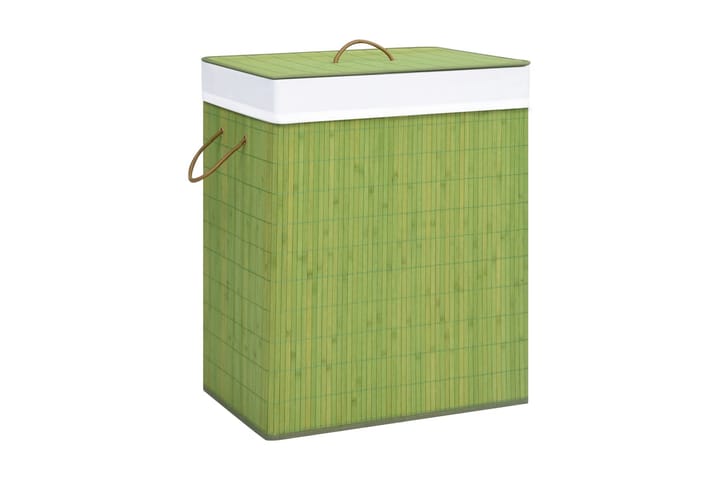 Bambu pyykkikori vihre ä 83 l - Pyykkikori
 - Kylpyhuonetarvikkeet - Pyykkisäilytys