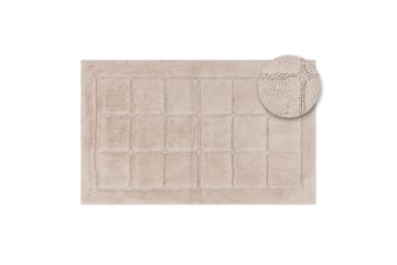 Kylpyhuonematto Neliö - 50x80 cm, Luonto - Kodintekstiilit & matot - Matto - Pienet matot