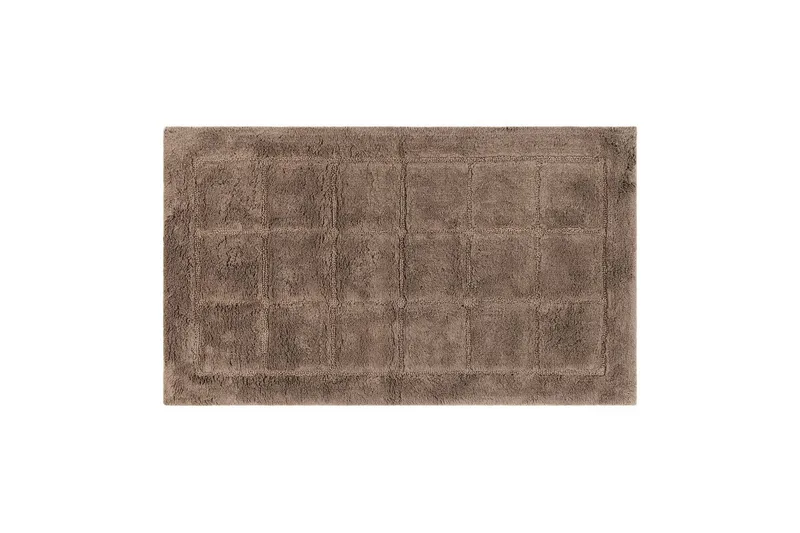 Kylpyhuonematto Neliö - 50x80 cm, Tumma Pellava - Kodintekstiilit & matot - Kylpyhuonetekstiilit - Kylpyhuoneen matto