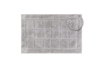 Kylpyhuonematto Neliö - 50x80 cm/Hopea - Kodintekstiilit & matot - Matto - Pienet matot