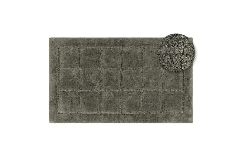 Kylpyhuonematto Neliö - 70x120 cm, Smaragdinvihreä - Talo & remontointi - Keittiö & kylpyhuone - Kylpyhuone - Kylpyhuonetarvikkeet