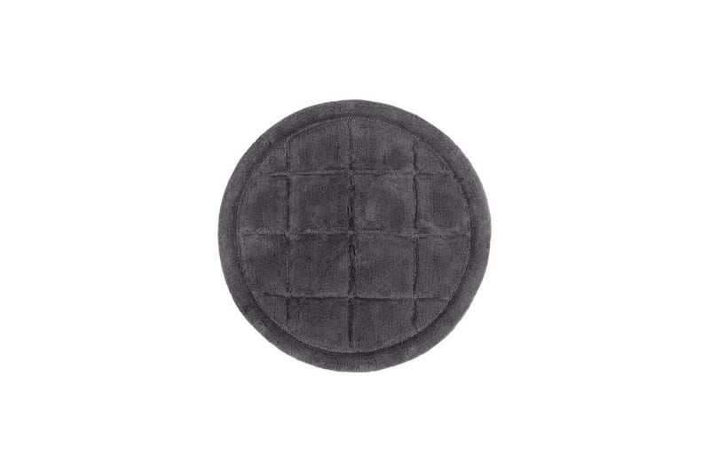 Kylpyhuonematto Neliö, 80x80 cm, Harmaa