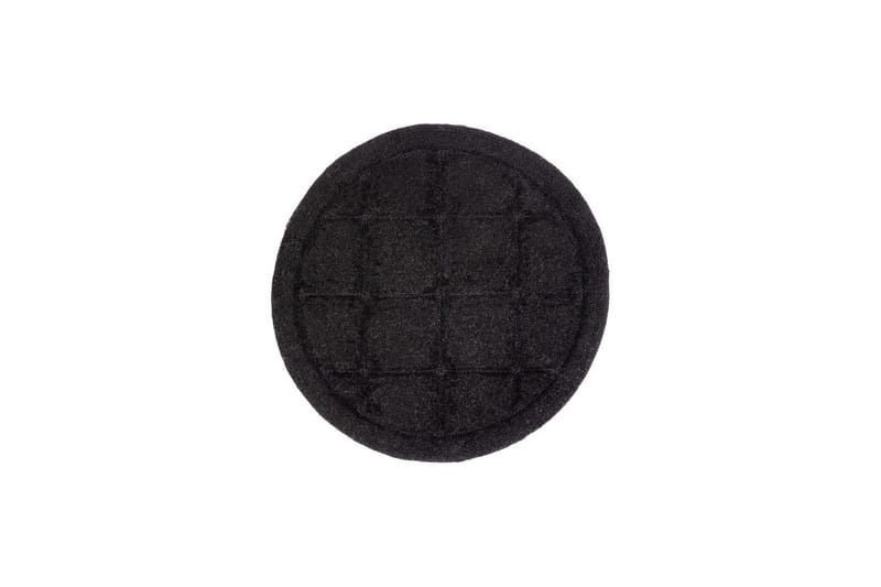 Kylpyhuonematto Neliö - 80x80 cm, Musta - Kodintekstiilit & matot - Kylpyhuonetekstiilit - Kylpyhuoneen matto