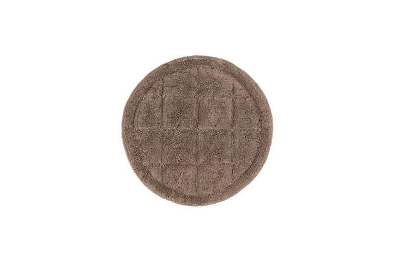 Kylpyhuonematto Neliö - 80x80 cm, Tumma Pellava - Talo & remontointi - Keittiö & kylpyhuone - Kylpyhuone - Kylpyhuonetarvikkeet