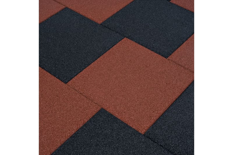 Kaatumissuojalevyt 18 kpl kumi 50x50x3 cm musta - Musta - Talo & remontointi - Keittiö & kylpyhuone - Kylpyhuone - Kylpyhuonetarvikkeet - Liukuestematot