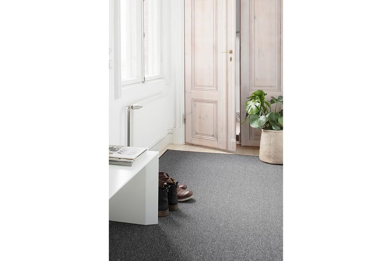 Matto Balanssi 80x250 cm Tummanharmaa - VM Carpet - Talo & remontointi - Keittiö & kylpyhuone - Kylpyhuone - Kylpyhuonetarvikkeet - Liukuestematot