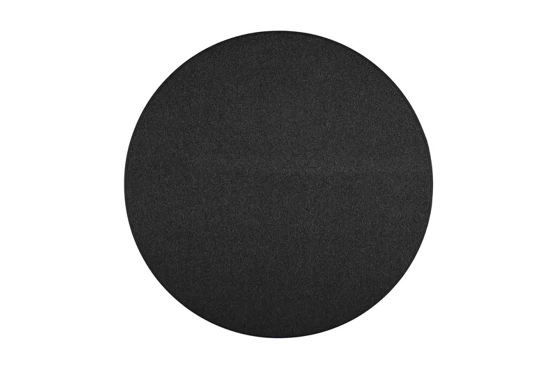Matto Balanssi Pyöreä 160 cm Musta - VM Carpet - Talo & remontointi - Keittiö & kylpyhuone - Kylpyhuone - Kylpyhuonetarvikkeet - Liukuestematot