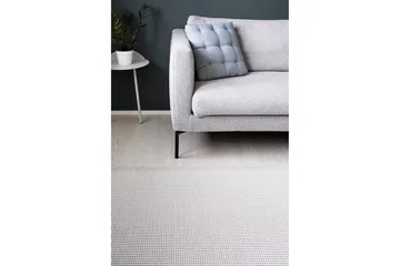 Matto Lyyra 133x200 cm Valkoinen - VM Carpet - Talo & remontointi - Keittiö & kylpyhuone - Kylpyhuone - Kylpyhuonetarvikkeet - Liukuestematot