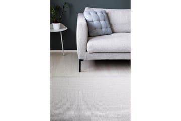 Matto Lyyra 160x230 cm Valkoinen - VM Carpet - Talo & remontointi - Keittiö & kylpyhuone - Kylpyhuone - Kylpyhuonetarvikkeet - Liukuestematot
