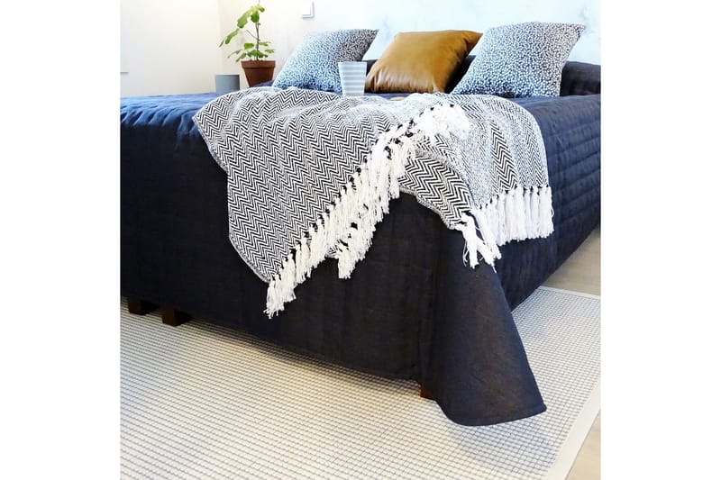 Matto Lyyra 80x200 cm Valkoinen - VM Carpet - Talo & remontointi - Keittiö & kylpyhuone - Kylpyhuone - Kylpyhuonetarvikkeet - Liukuestematot