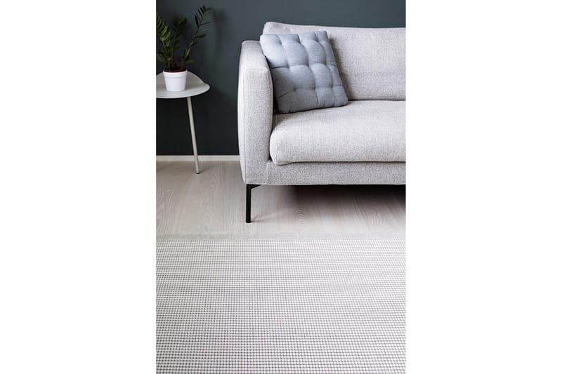 Matto Lyyra 80x200 cm Valkoinen - VM Carpet - Talo & remontointi - Keittiö & kylpyhuone - Kylpyhuone - Kylpyhuonetarvikkeet - Liukuestematot