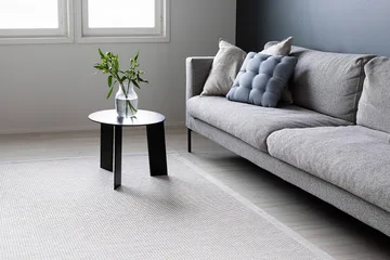Matto Lyyra 80x200 cm Valkoinen - VM Carpet - Talo & remontointi - Keittiö & kylpyhuone - Kylpyhuone - Kylpyhuonetarvikkeet - Liukuestematot