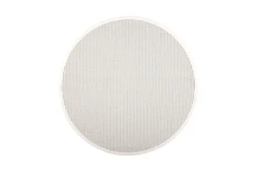 Matto Lyyra Pyöreä 160 cm Valkoinen