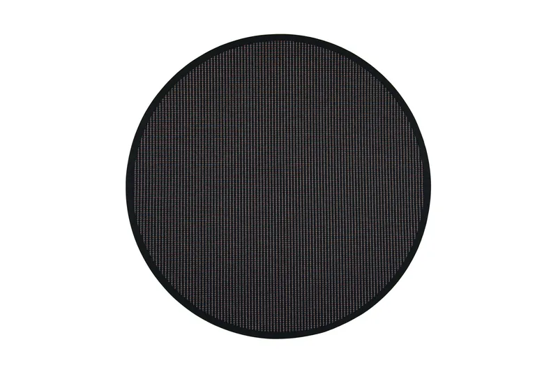 Matto Lyyra Pyöreä 200 cm Musta, VM Carpet