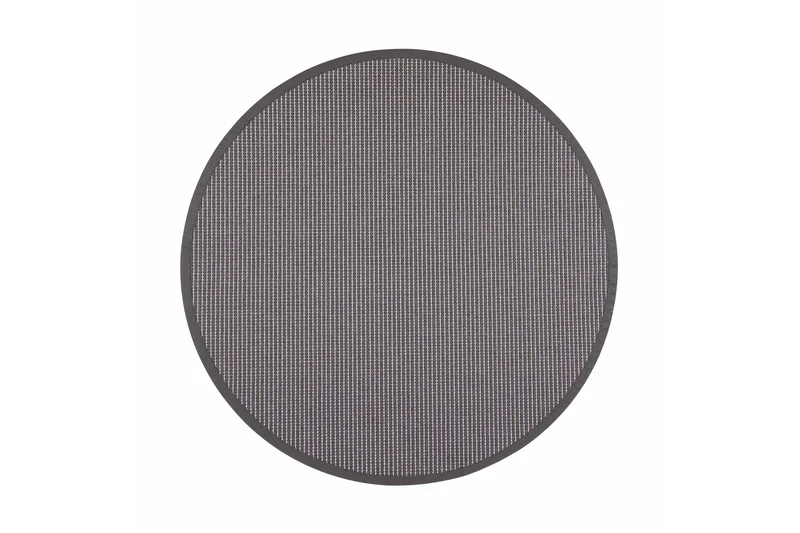 Matto Lyyra Pyöreä 200 cm Tummanharmaa, VM Carpet