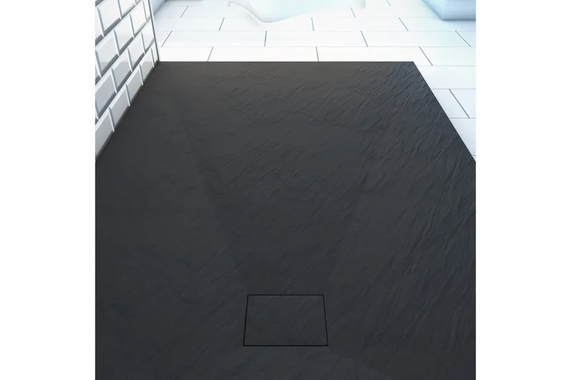 Suihkuallas Långbyn 90x140 cm - Antrasiitti - Talo & remontointi - Keittiö & kylpyhuone - Kylpyhuone - Kylpyhuonetarvikkeet - Muuta