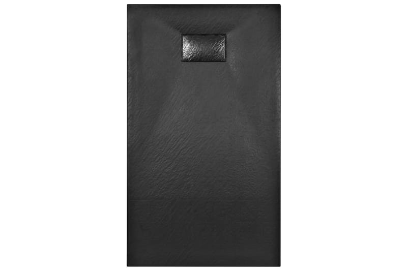 Suihkualusta 120x70 cm SMC musta - Musta - Talo & remontointi - Keittiö & kylpyhuone - Kylpyhuone - Kylpyhuonetarvikkeet - Muuta