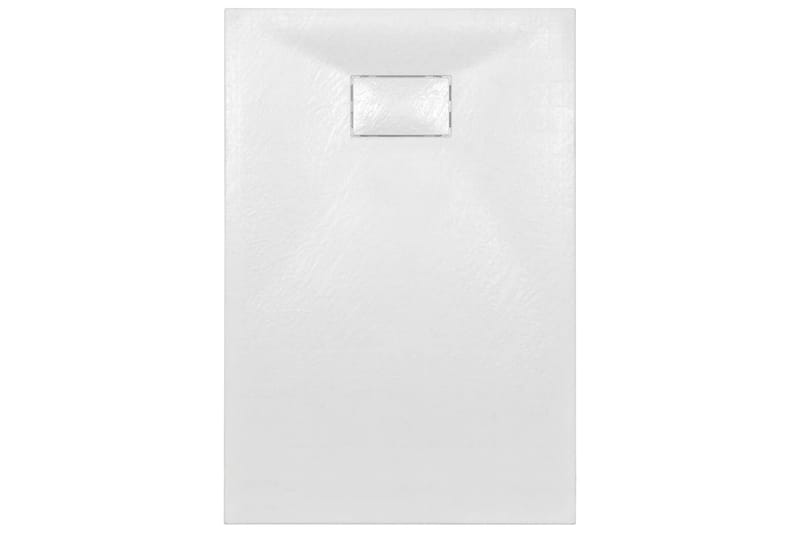 Suihkualusta 120x70 cm SMC valkoinen - Valkoinen - Talo & remontointi - Keittiö & kylpyhuone - Kylpyhuone - Kylpyhuonetarvikkeet - Muuta
