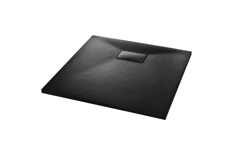 Suihkualusta 80x80 cm SMC musta - Musta - Talo & remontointi - Keittiö & kylpyhuone - Kylpyhuone - Kylpyhuonetarvikkeet - Muuta