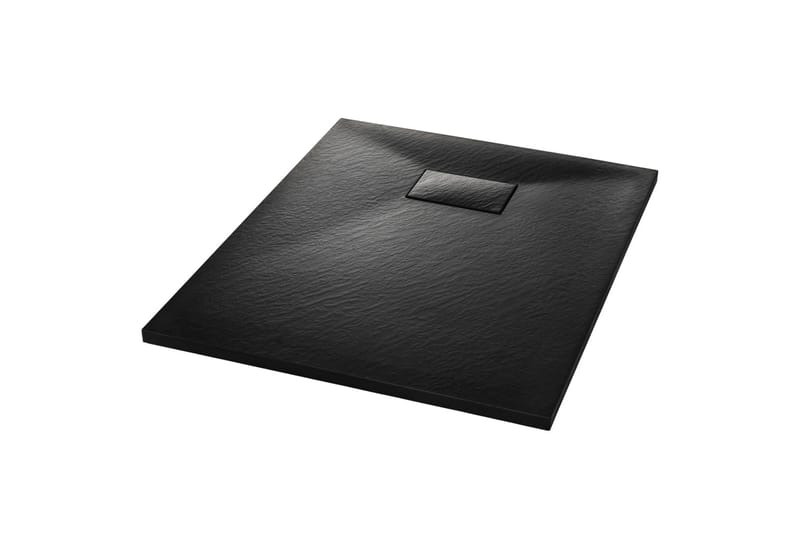 Suihkualusta 90x70 cm SMC musta - Musta - Talo & remontointi - Keittiö & kylpyhuone - Kylpyhuone - Kylpyhuonetarvikkeet - Muuta