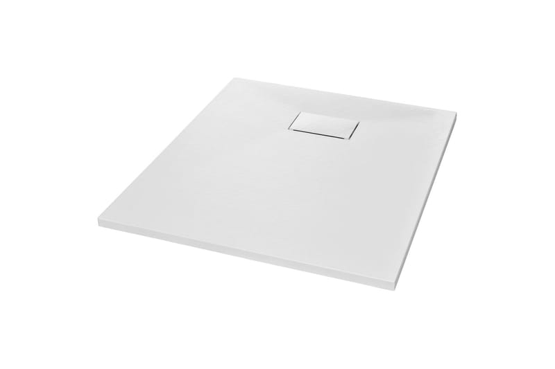 Suihkualusta 90x70 cm SMC valkoinen - Valkoinen - Talo & remontointi - Keittiö & kylpyhuone - Kylpyhuone - Kylpyhuonetarvikkeet - Muuta