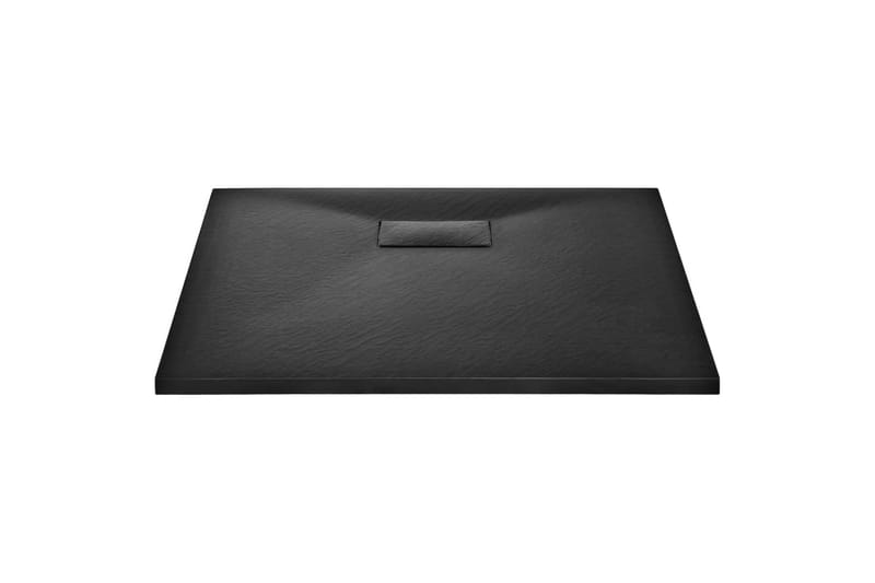 Suihkualusta 90x80 cm SMC musta - Musta - Talo & remontointi - Keittiö & kylpyhuone - Kylpyhuone - Kylpyhuonetarvikkeet - Muuta