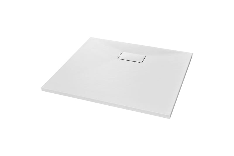 Suihkualusta 90x80 cm SMC valkoinen - Valkoinen - Talo & remontointi - Keittiö & kylpyhuone - Kylpyhuone - Kylpyhuonetarvikkeet - Muuta