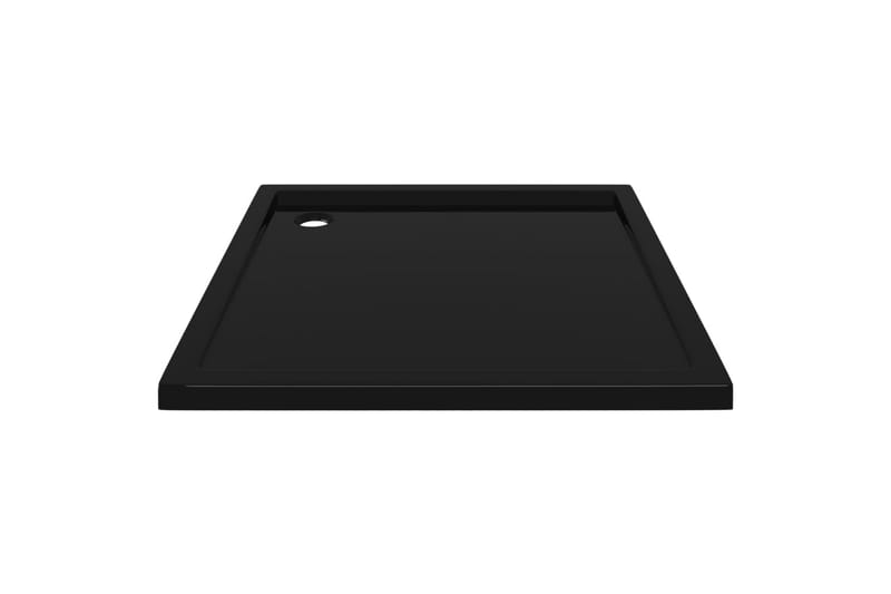 Suihkualusta neliö ABS musta 80x80 cm - Musta - Talo & remontointi - Keittiö & kylpyhuone - Kylpyhuone - Kylpyhuonetarvikkeet - Muuta