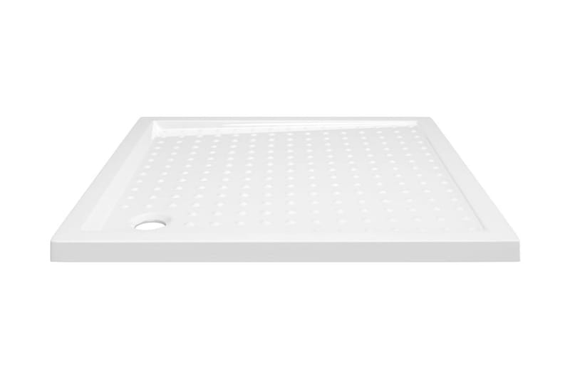 Suihkualusta nystyröillä valkoinen 80x80x4 cm ABS - Talo & remontointi - Keittiö & kylpyhuone - Kylpyhuone - Kylpyhuonetarvikkeet - Muuta