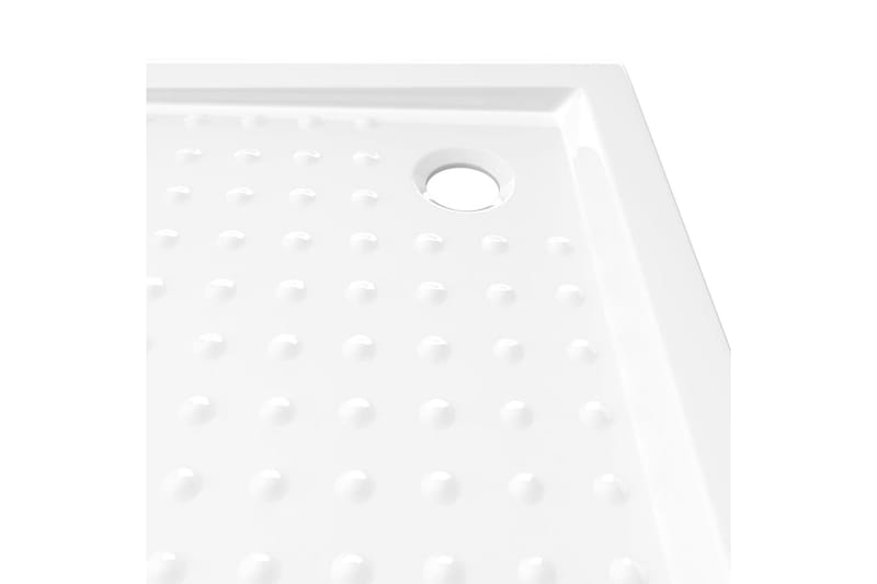 Suihkualusta nystyröillä valkoinen 80x80x4 cm ABS - Talo & remontointi - Keittiö & kylpyhuone - Kylpyhuone - Kylpyhuonetarvikkeet - Muuta
