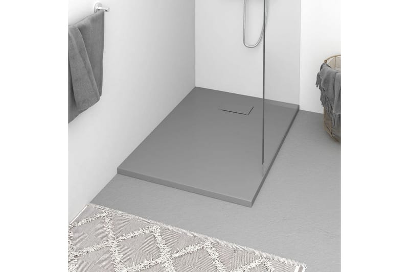 Suihkualusta SMC harmaa 100x70 cm - Talo & remontointi - Keittiö & kylpyhuone - Kylpyhuone - Kylpyhuonetarvikkeet - Muuta