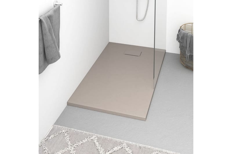 Suihkualusta SMC ruskea 120x70 cm - Talo & remontointi - Keittiö & kylpyhuone - Kylpyhuone - Kylpyhuonetarvikkeet - Muuta