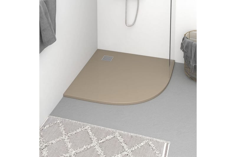 Suihkualusta SMC ruskea 90x90 cm - Ruskea - Talo & remontointi - Keittiö & kylpyhuone - Kylpyhuone - Kylpyhuonetarvikkeet - Muuta