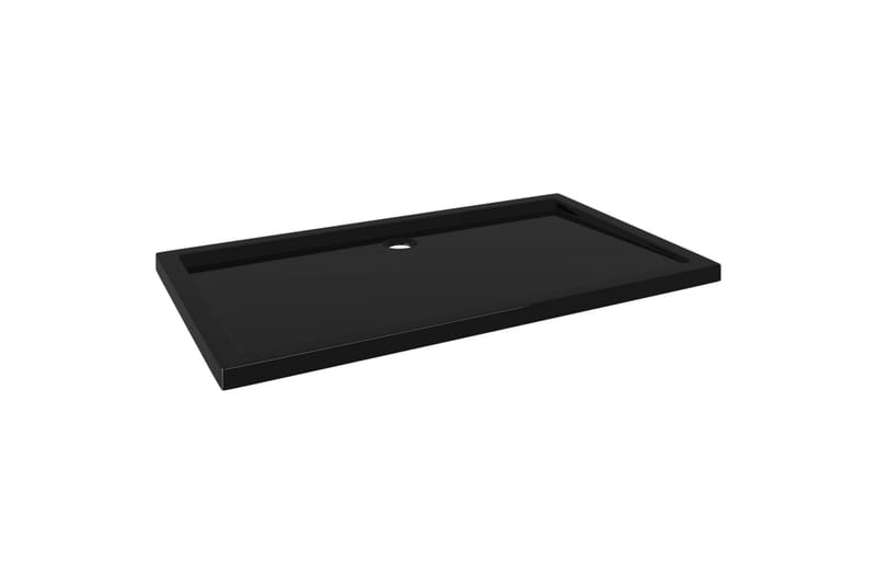 Suihkualusta suorakaide ABS musta 70x120 cm - Musta - Talo & remontointi - Keittiö & kylpyhuone - Kylpyhuone - Kylpyhuonetarvikkeet - Muuta