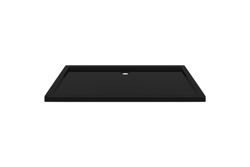 Suihkualusta suorakaide ABS musta 70x120 cm - Musta - Talo & remontointi - Keittiö & kylpyhuone - Kylpyhuone - Kylpyhuonetarvikkeet - Muuta