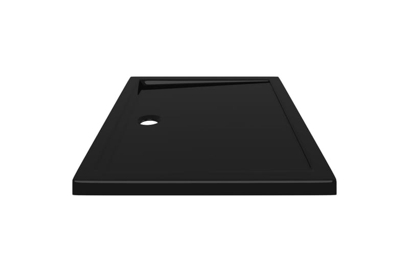 Suihkualusta suorakaide ABS musta 80x100 cm - Musta - Talo & remontointi - Keittiö & kylpyhuone - Kylpyhuone - Kylpyhuonetarvikkeet - Muuta